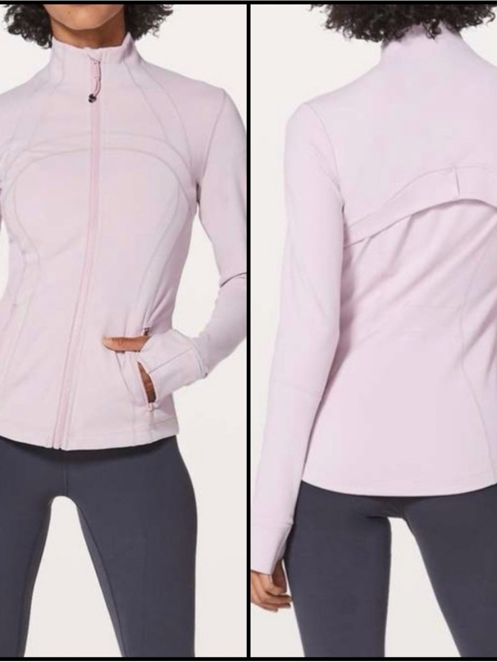 Lululemon Define Jacket - Porcelain Pink - Size 6
